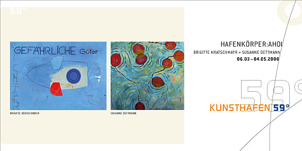 Einladungskarte zur Erfnung des Kunsthafens